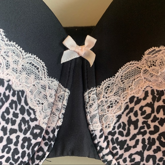 SMART & SEXY 42DDD Underwire Animal Print Lightly Padded Bra - Picture 2 of 5